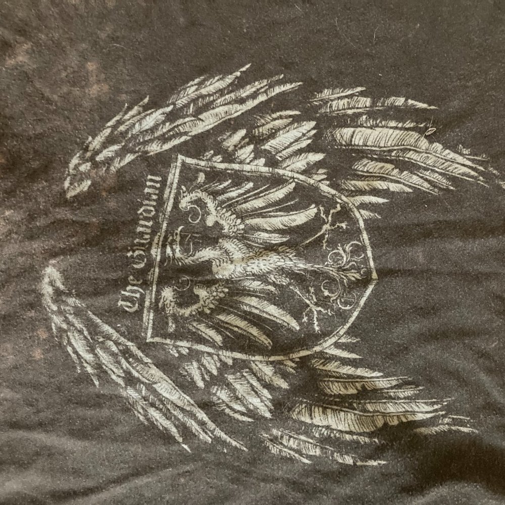 Affliction Brown The Guardian Print Distressed Tee - Picture 3 of 3